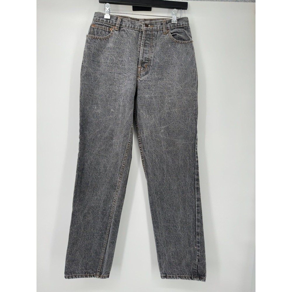1980s USA Levi’s high rise gray Tapered Leg Jeans Fits 13x29